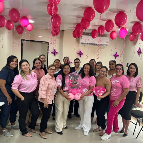 Roda de conversa voltada às colaboradoras do hospital, em parceria com a Fundação Centro de Controle de Oncologia do Amazonas (FCecon).